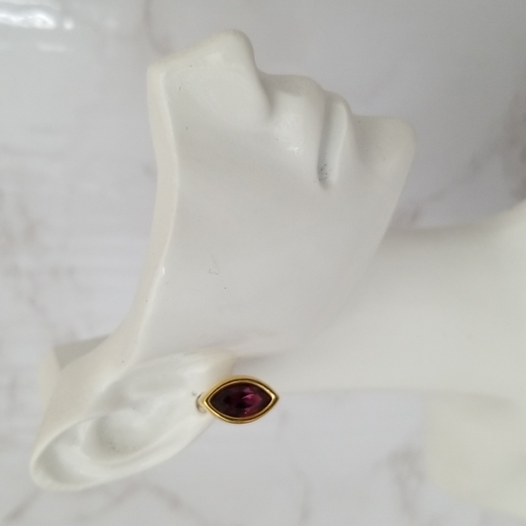 Vintage SALO Stud Earrings - Picture 1 of 11